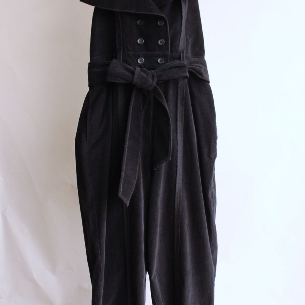 Making the Cut Womens Jumpsuit, NWT Black, Size Large, Volup Romper with pockets - Picture 2 of 11